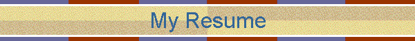My Resume